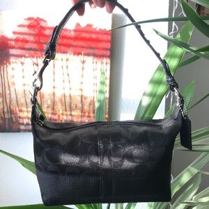 COACH Signature Stripe Studded Style